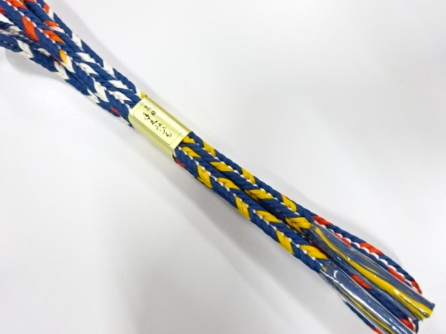 未使用品　正絹　手組帯締め